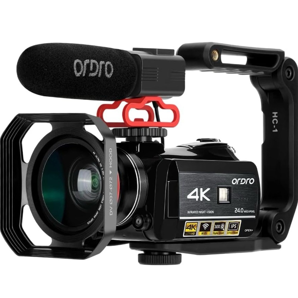 ORDRO AC3 Ultra HD 4K Camcorder Digital Zoom Video Camera
